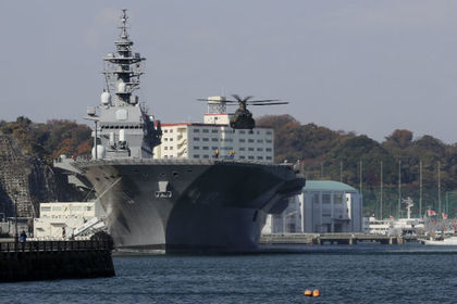 Япония впервые задействует свой крупнейший военный корабль