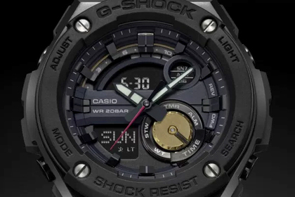 G-Shock сделал с немецким модельером часы из нержавеющей стали
