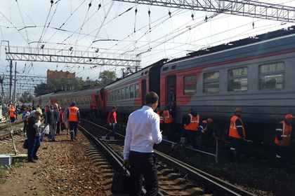 По факту столкновения поездов в Москве возбуждено уголовное дело