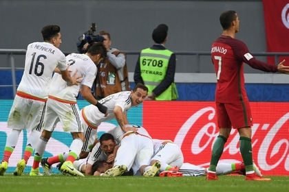Португалия упустила победу над Мексикой в Кубке конфедераций