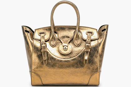 Ralph Lauren создал «золотую» сумку специально для России