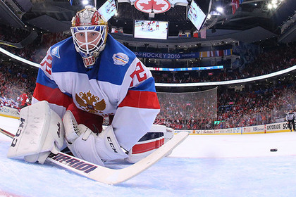 Россиянина Бобровского признали лучшим вратарем НХЛ сезона-2016/17