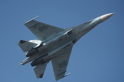 Российский Су-27 перехватил бомбардировщик ВВС США над Балтикой