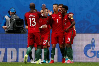 Сборная Португалии вслед за Мексикой вышла в полуфинал Кубка конфедераций