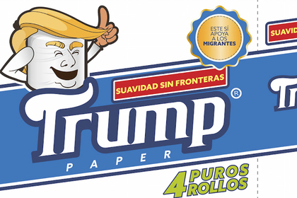 Туалетную бумагу с Трампом начнут выпускать в Мексике