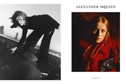 Alexander McQueen снял моделей на пляжах Исландии