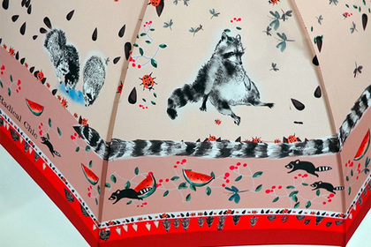 Российский бренд выпустил зонтики для любителей енотов