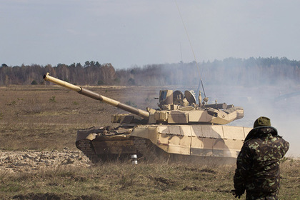 Восемь бойцов ВСУ пострадали во время соревнований среди танковых экипажей