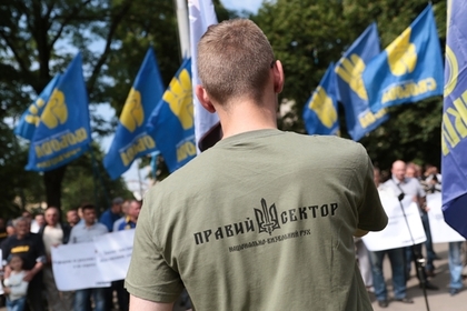 В ДНР заявили об обстреле украинскими силовиками позиций «Правого сектора»