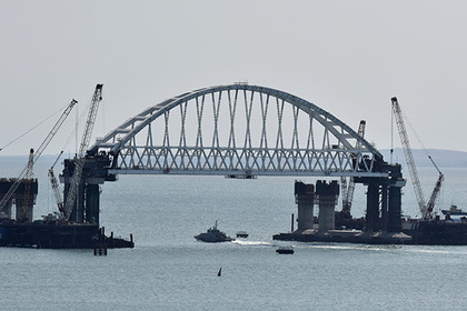 В Киеве оценили убытки от строительства Крымского моста