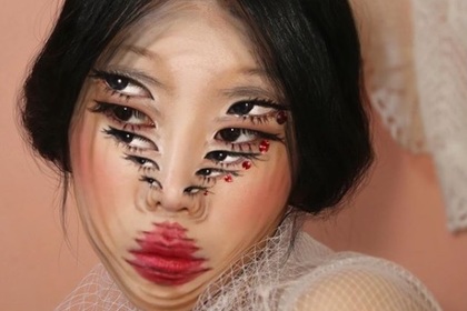 Южнокорейский бьюти-блогер с пятью парами глаз изумила пользователей сети