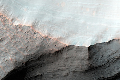 Объяснено наличие жидкой воды на Марсе