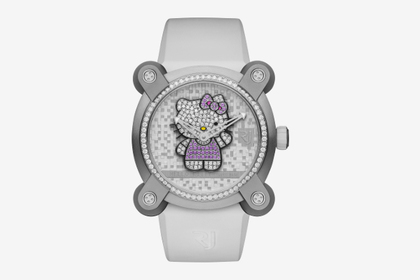 Швейцарцы сделали часы с бриллиантовой Hello Kitty