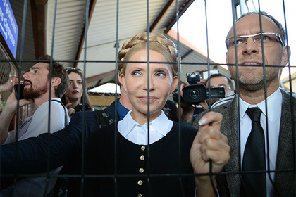 Тимошенко оштрафовали за пересечение границы с Саакашвили