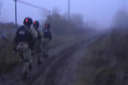 Задержание террористов в Татарстане сняли на видео