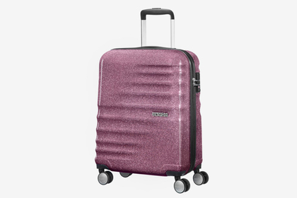 Американцы изобрели лиловые сияющие чемоданы