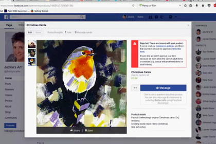 Facebook забанила открытки с «непотребной» птичкой
