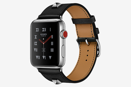 Hermes сделал для Apple Watch ремешок в виде собачьего ошейника