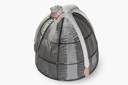 KFC выпустила палатку с защитой от интернета