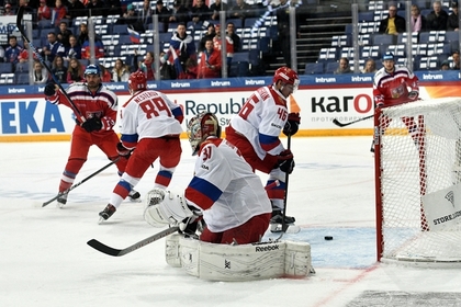 Сборная России по хоккею обыграла чехов