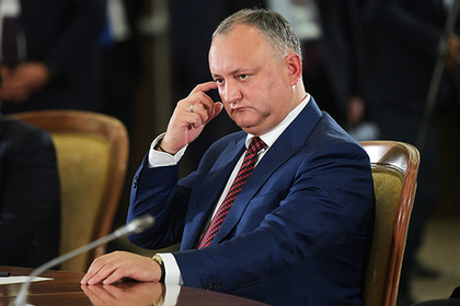 Президента Молдавии предложили отстранить от должности
