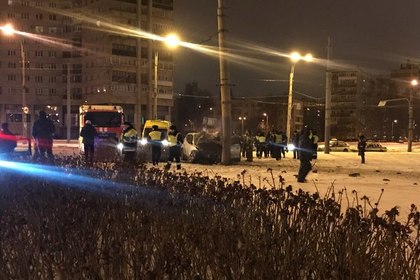 Гонка с полицией оказалась смертельной для трех петербуржцев