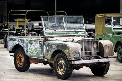 Самый первый Land Rover случайно нашелся рядом с заводом Land Rover