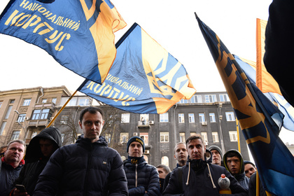 В Киеве радикалы разгромили стройплощадку и избили охранников