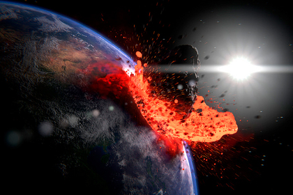 Человечество пережило падение гигантской кометы