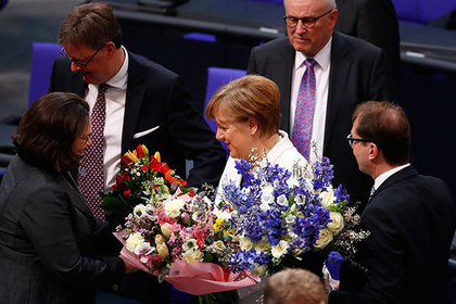 Меркель в четвертый раз стала канцлером Германии