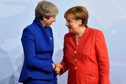 Мэй и Меркель договорились дружить против России
