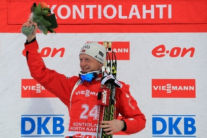 Норвежский биатлонист почувствовал себя русским