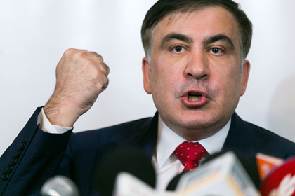Саакашвили пообещал украинцам Крым на митинге против Порошенко