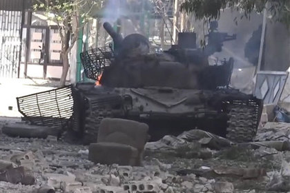 Сирийские военные лишились редчайшего «итальянского» танка