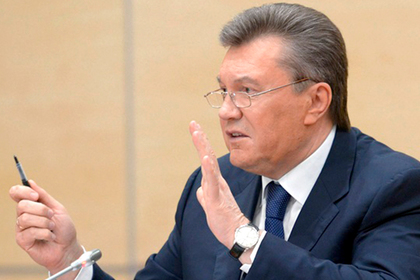 Янукович назвал виновника войны в Донбассе