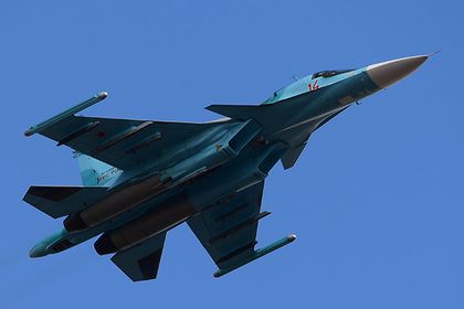Российские Су-34 заподозрили в перехвате израильских истребителей