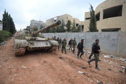 В Сирии начали восстанавливать освобожденный от боевиков город