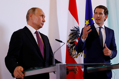 Австрия понадеялась на дружбу с Россией и решила поддержать санкции