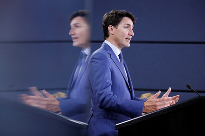 Канадский премьер пострадал из-за солнечных очков