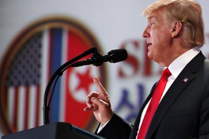 Трамп пообещал прекратить «военные игры» с КНДР