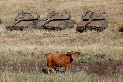 Израильские танки подошли к границе с Сирией