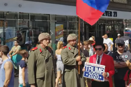 Охрану звезды Трампа в Голливуде доверили советским солдатам