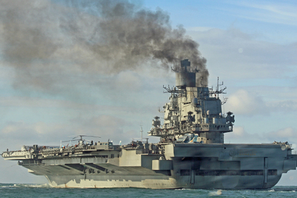 Решена проблема «черного дыма» из труб «Адмирала Кузнецова»