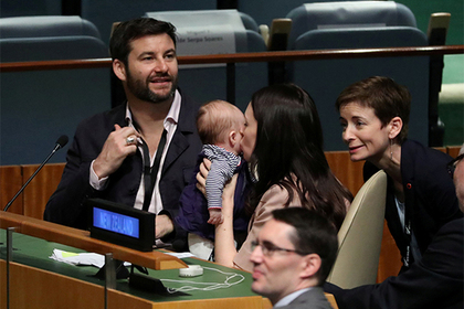 На заседании в Генассамблее ООН впервые побывал младенец