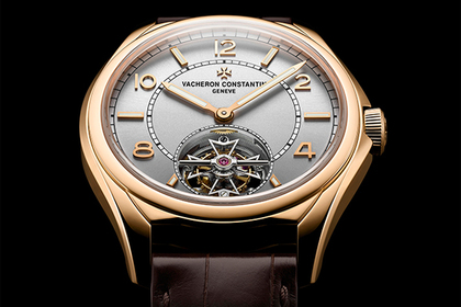 Vacheron Constantin представил новые часы с турбийоном
