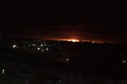 Появились подробности взрыва на украинском складе боеприпасов