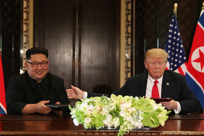Трамп похвастался «любовными посланиями» Ким Чен Ына