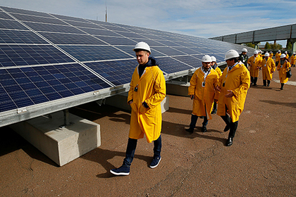 В Чернобыле заработала солнечная электростанция