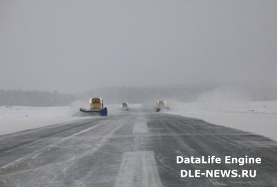 В Краснодарском крае из-за сильного снегопада закрыты аэропорты Анапы и Геленджика