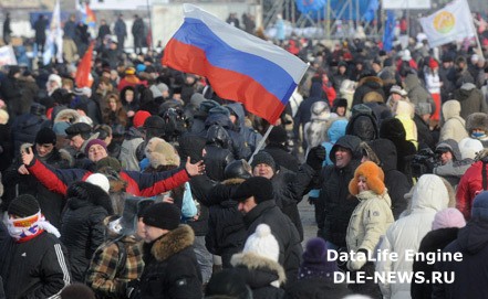 Митинги в поддержку действующих властей проходят более чем в 20 регионах России